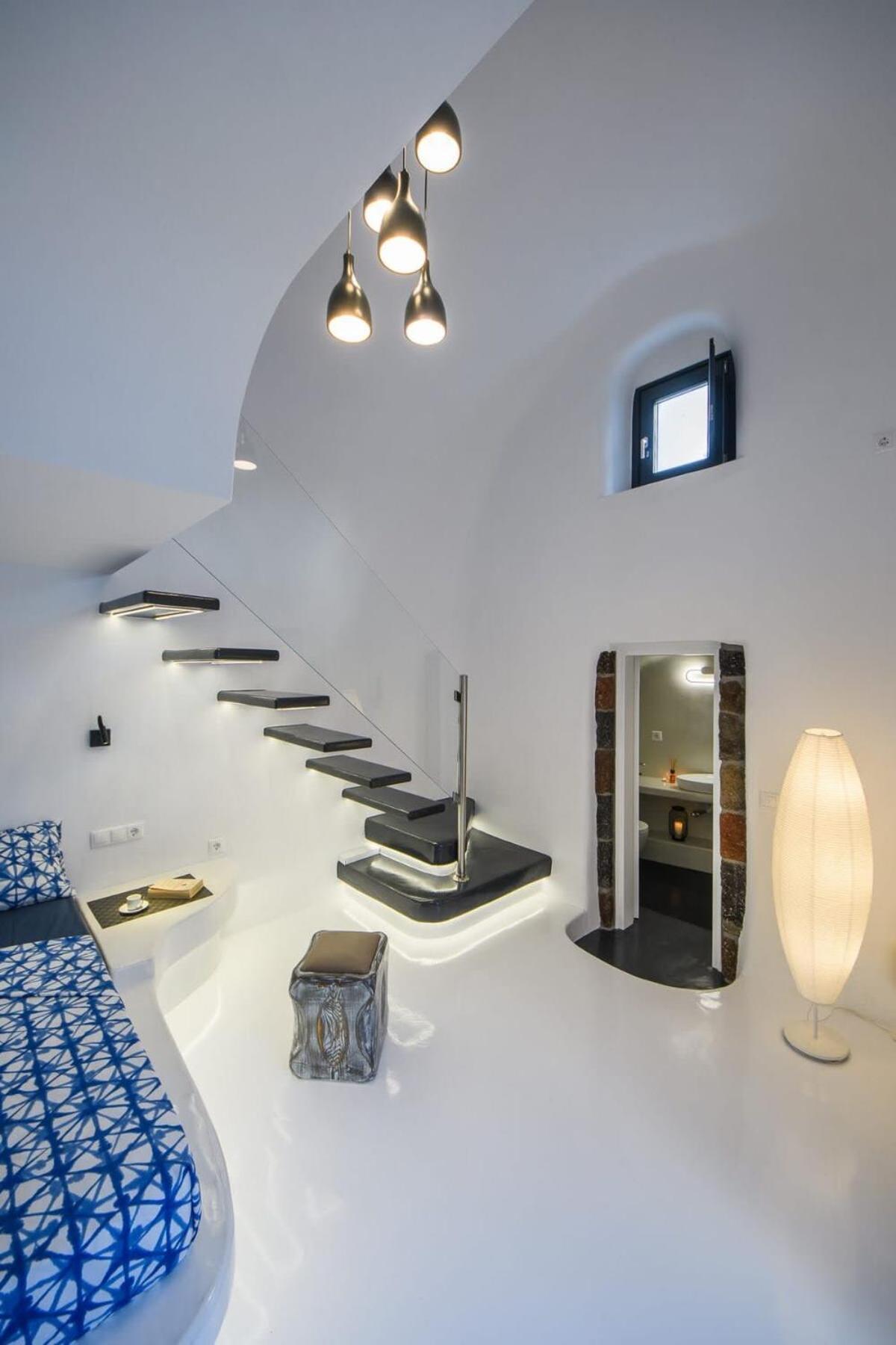 Апартаменты Santorini Traditional Apt With Private Hot Tub Тира Экстерьер фото